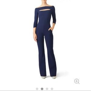 La Petite Robe di Chiara Boni, Navy Katiuscia Jumpsuit, Size 38 (2)